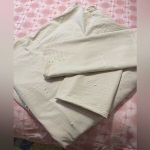 Cream king duvet cover